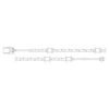 JAGUA C2Z16O61 Warning Contact Set, brake pad wear